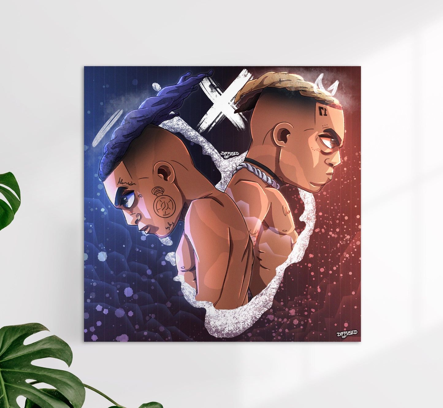"2 HEARTS" - Diffusedrap