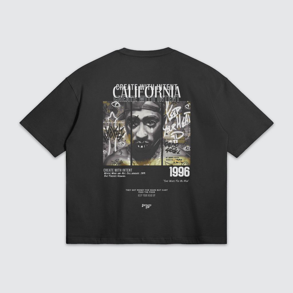 "ALL EYEZ" Black Tee